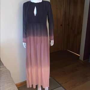 ZAFUL WOMANS long sleeve ombré dress SZ.XL